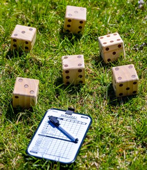 Giant Yahtzee (Yard Dice)